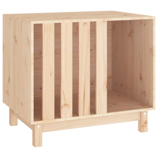 Casita Para Perros 70x50x62 Cm Madera Maciza De Pino_0