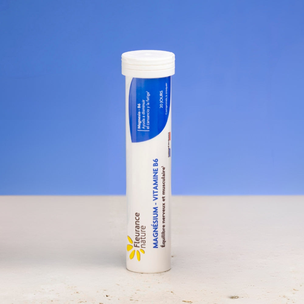 Magnesio - B6 Fleurance Nature 20 Comprimidos Masticables_1