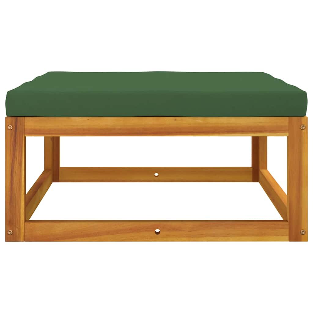 Vidaxl Set De Muebles Para Jardín 3 Piezas Con Cojines Madera Acacia_4