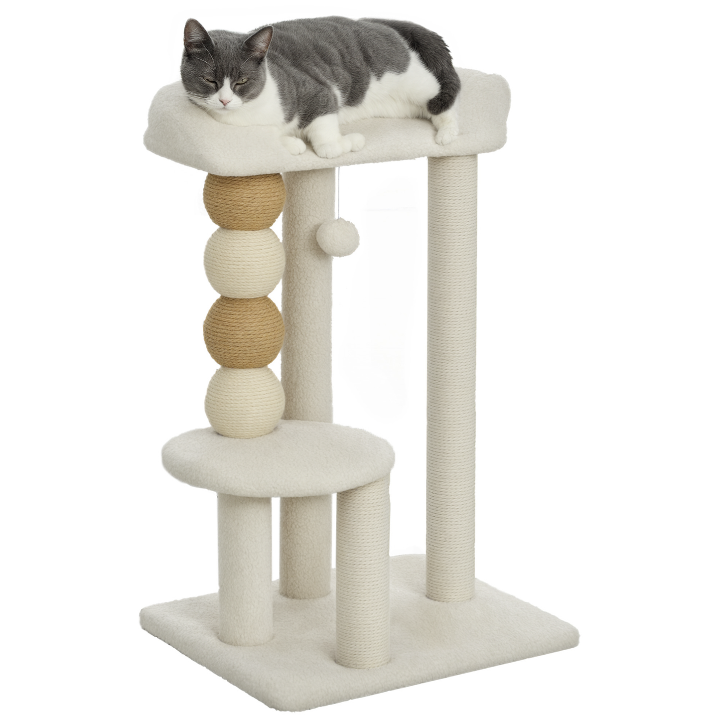 Pawhut Árbol Rascador Para Gatos_0