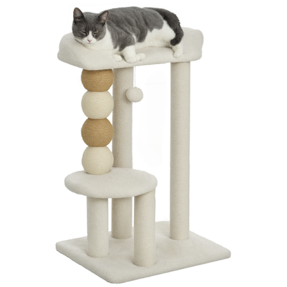 Pawhut Árbol Rascador Para Gatos_0