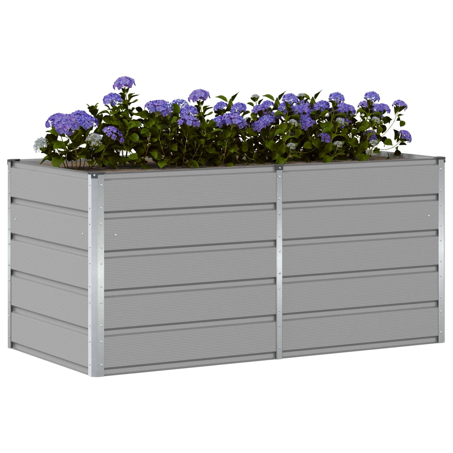 Jardinera Gris Claro 160 X 80 X 75 Cm Acero_2