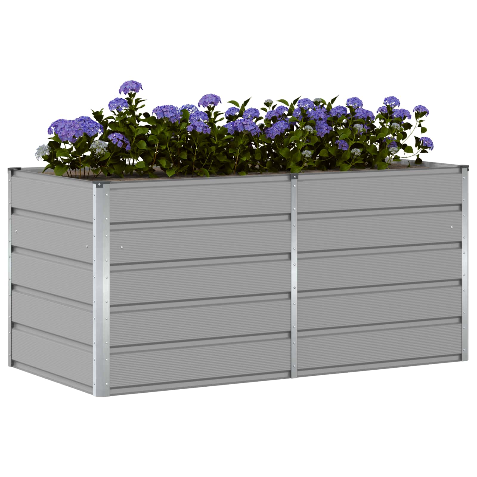 Jardinera Gris Claro 160 X 80 X 75 Cm Acero_2