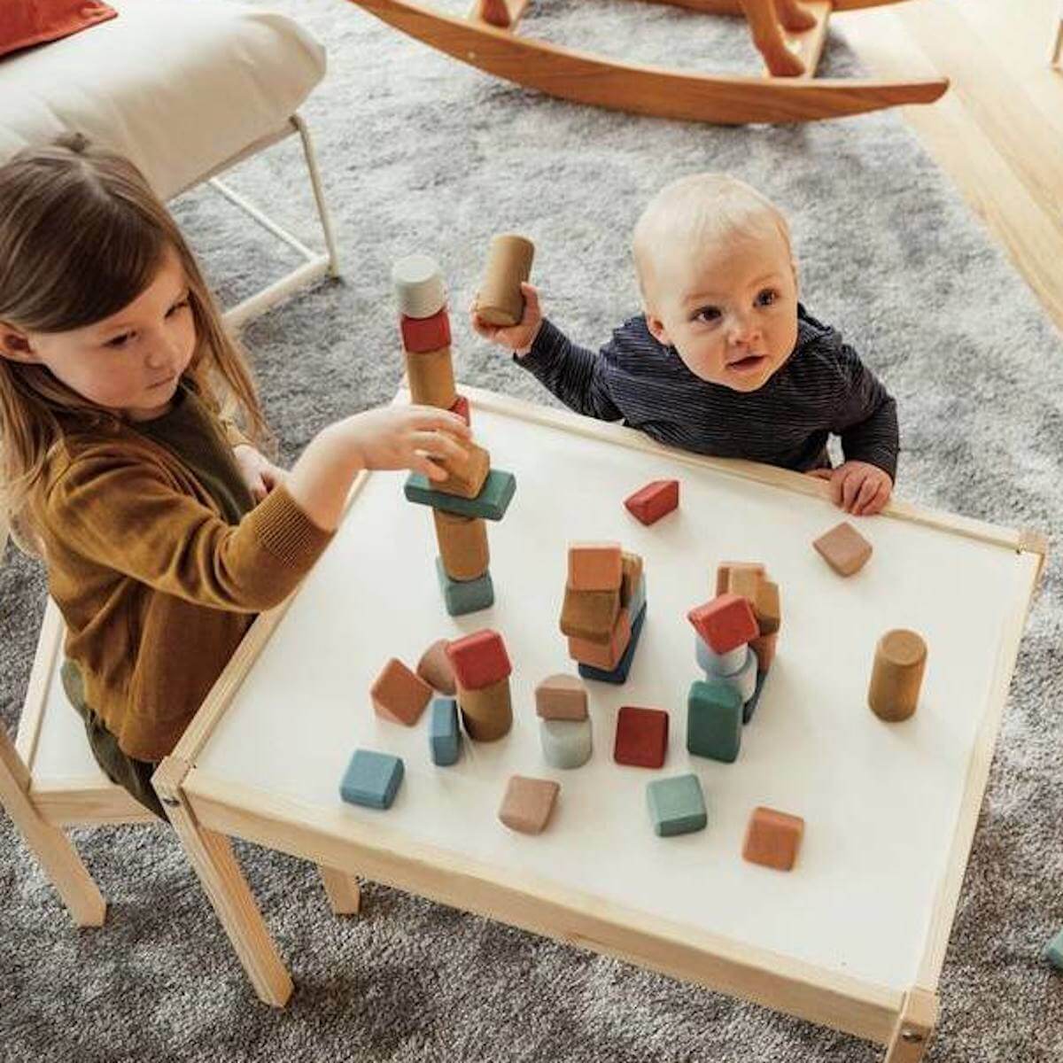 Juego Construcción 60 Piezas Arquitectos Mayores Korko_2