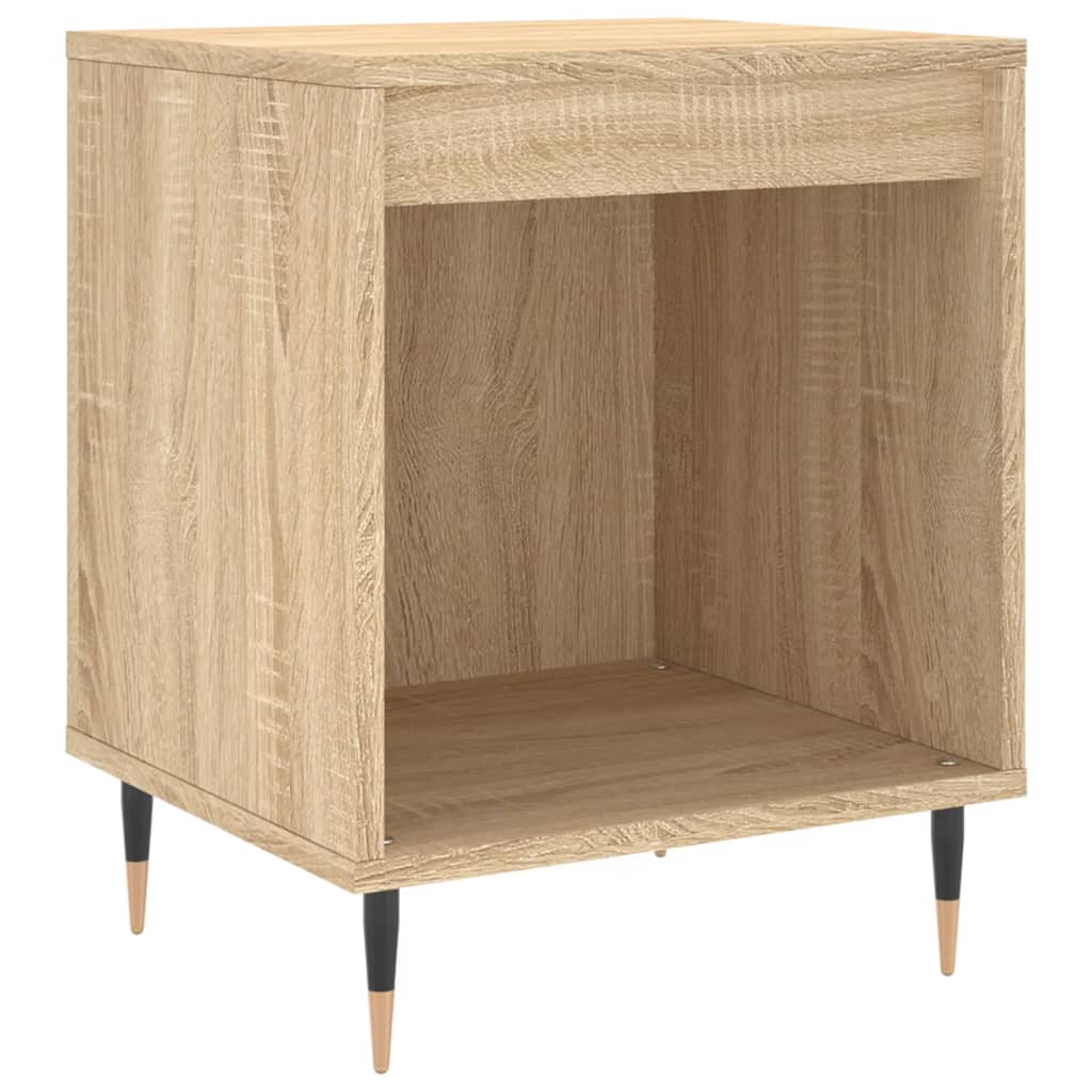 Mesitas Noche 2 Uds Madera Ingeniería Roble Sonoma 40x35x50 Cm_2