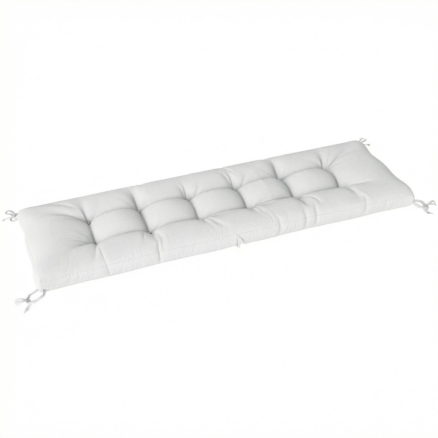 Outsunny Cojín Para Banco Y Tumbona Protección Uv50+ 198x65x13 Cm Crema_0
