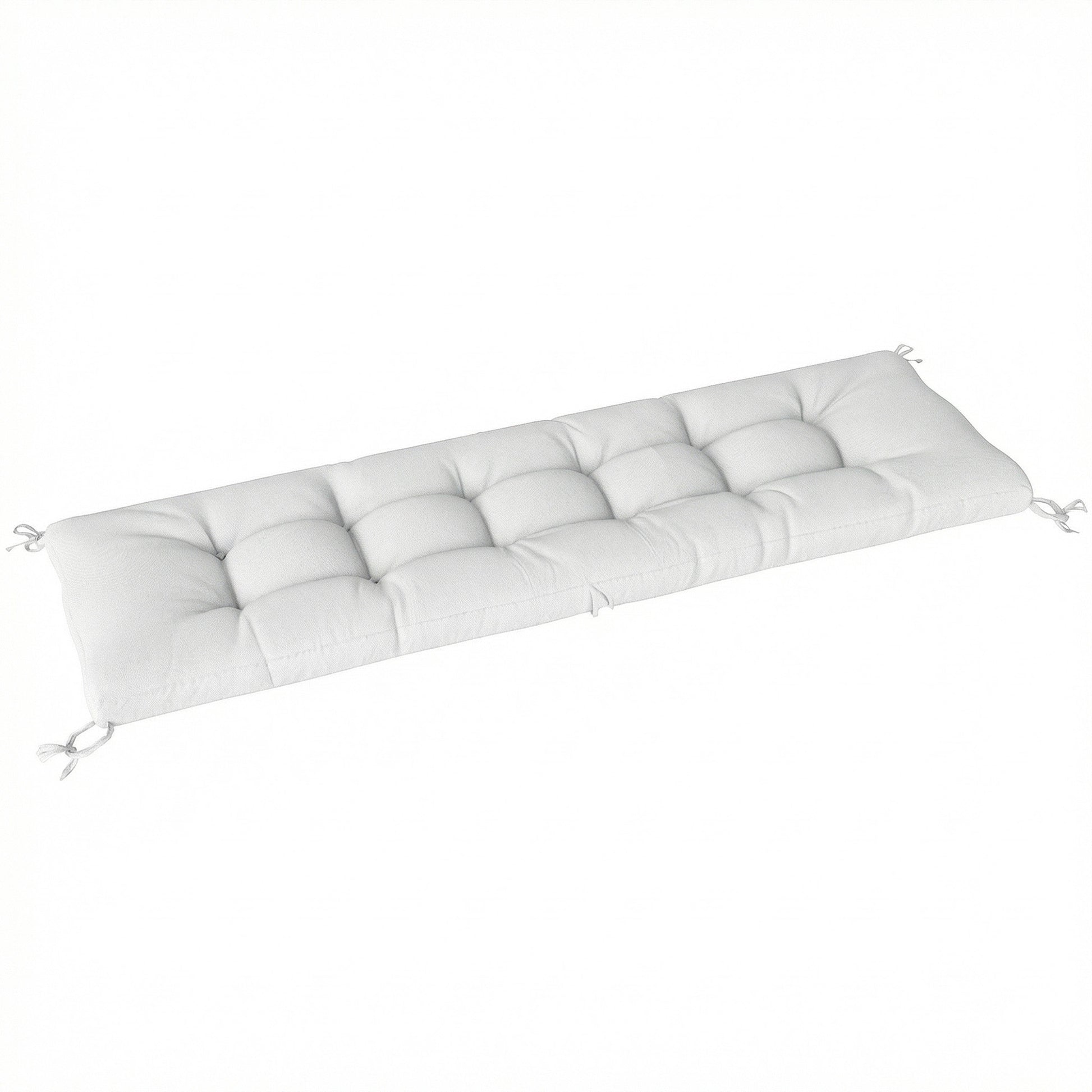 Outsunny Cojín Para Banco Y Tumbona Protección Uv50+ 198x65x13 Cm Crema_0