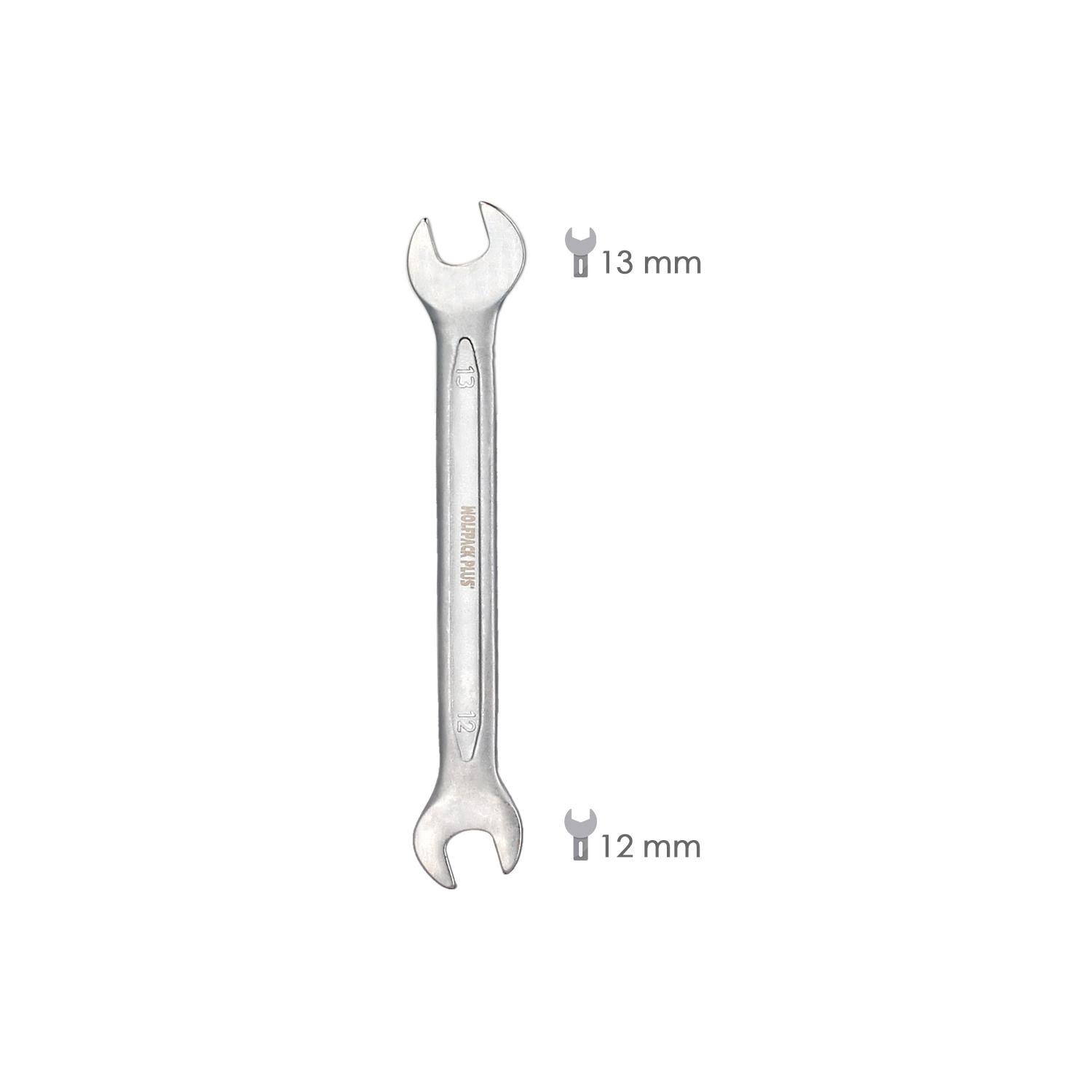 Llave Fija Plus Acero Cromo Vanadio 12x13 Din 3110. Llave Fija, Llave Fija Doble_1
