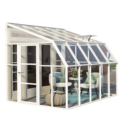 Pérgola adosada cerrada Sunroom 322x257 cm