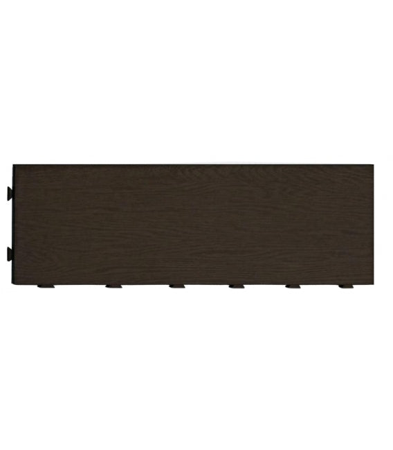 Nortene Terrangle loseta sin base plástica 20x60 cm marrón oscuro