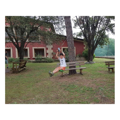 Tirolina De Jardin Con Asiento Masgames._2