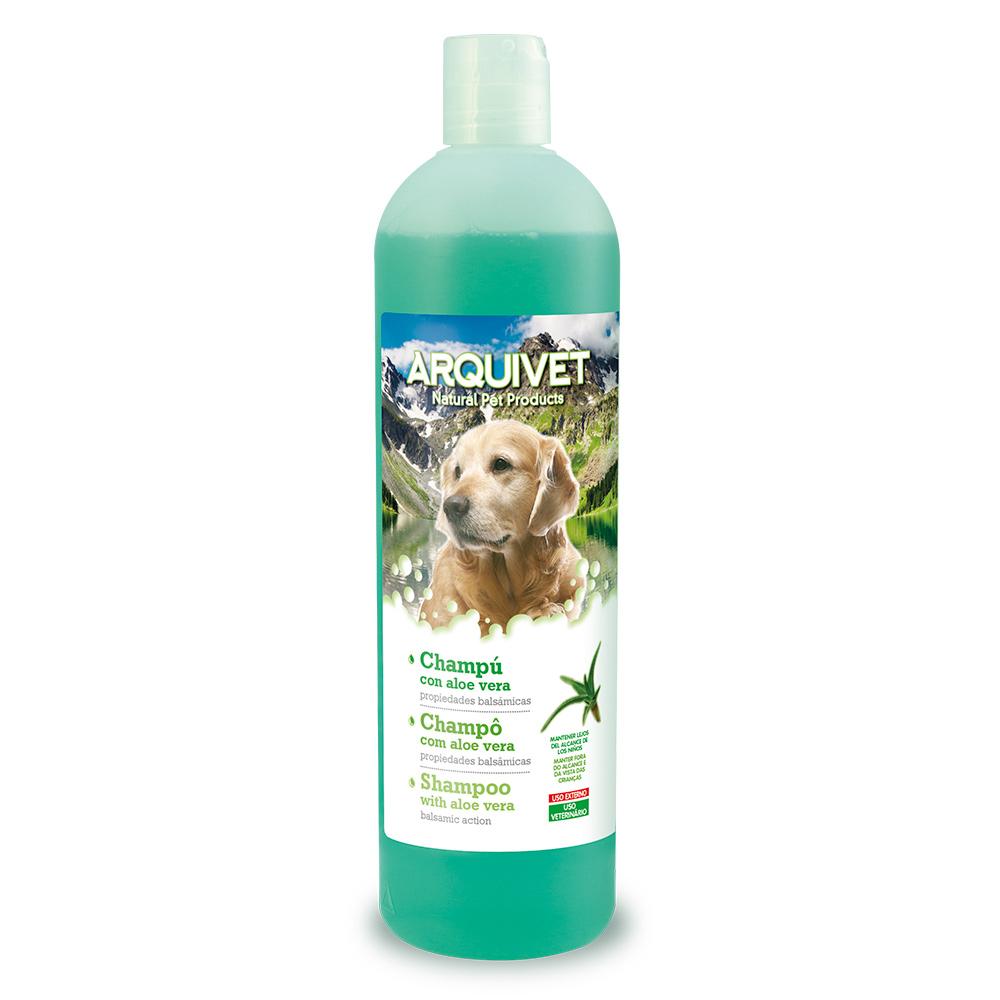 Champú natural calmante con aloe vera Arquivet  750 ml