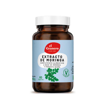 Extracto de Moringa El Granero, 60 cápsulas