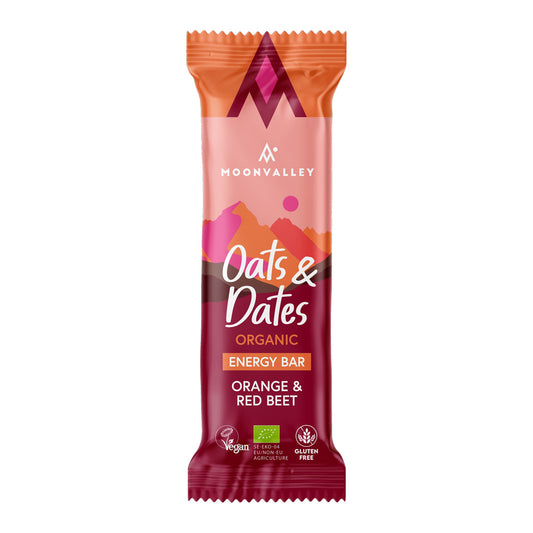 Barrita De Avena Datiles Naranja Y Remolacha Roja Bio Moonvalley 50g