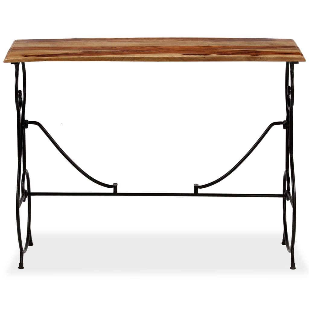 Mesa Consola De Madera Maciza De Sheesham 100x40x75 Cm_2