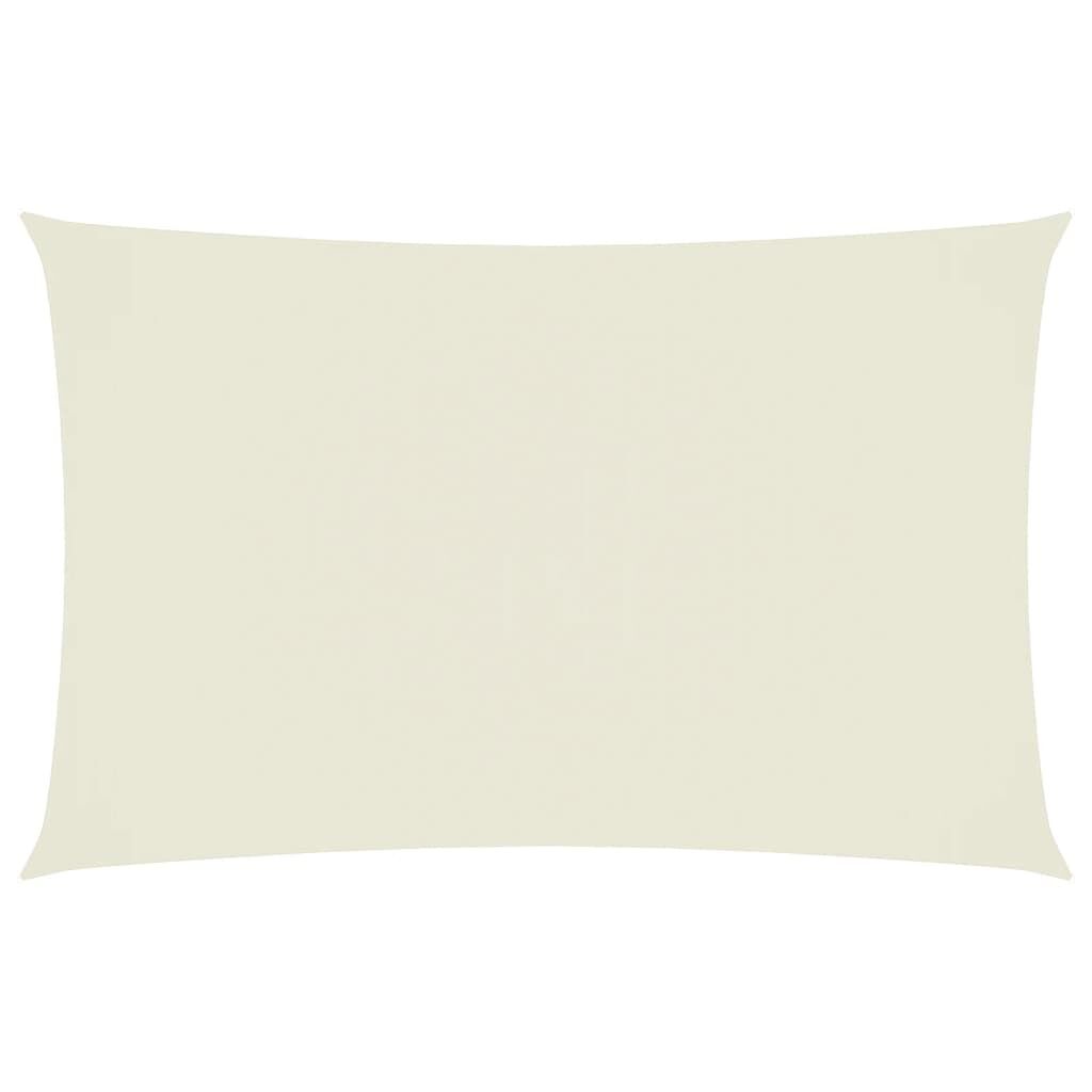 Vidaxl Toldo De Vela Rectangular Tela Oxford Color Crema 4x7 M_0