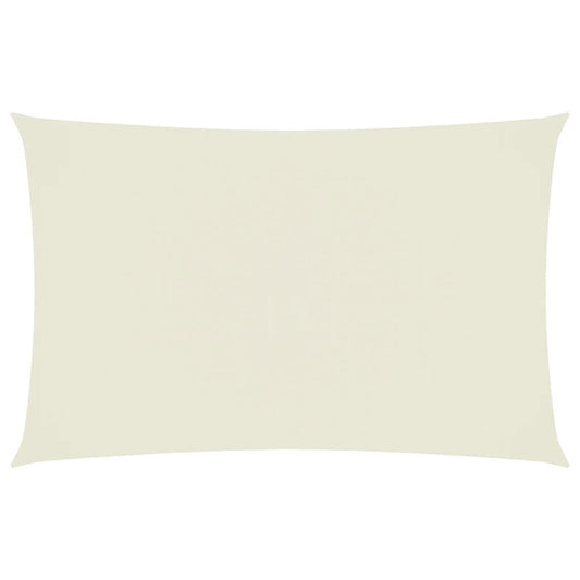 Vidaxl Toldo De Vela Rectangular Tela Oxford Color Crema 4x7 M_0