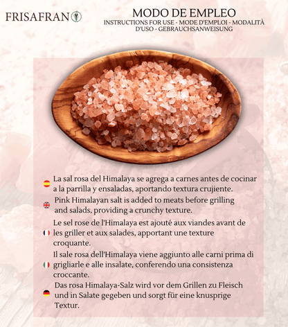 Sal Rosa Del Himalaya Gruesa - Calidad Y Sabor | Frisafran