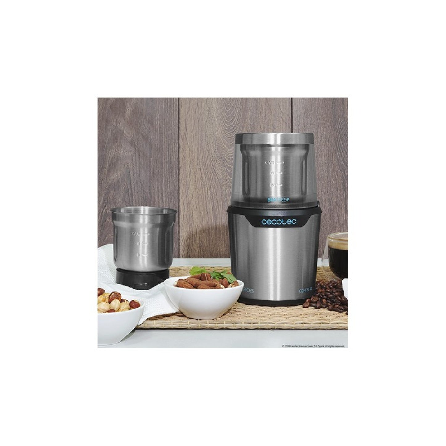 Cecotec Molinillo De Café Molinillo De Café Y Especias Titanmill 300 Duoclean_2