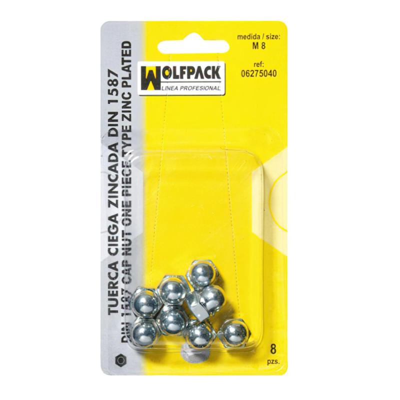 Tuerca Ciega Din1587 M04 (20 Piezas)_0