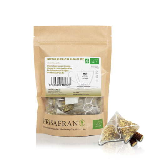 Infusión De Regaliz Digestiva Ecológica En Pirámides | Calidad | Frisafran 15 Uds_0