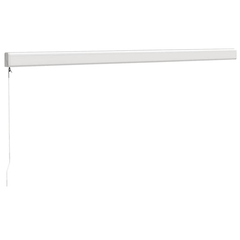 Vidaxl Toldo Retráctil Aluminio Y Tela Azul Y Blanco 4,5x3 M_5