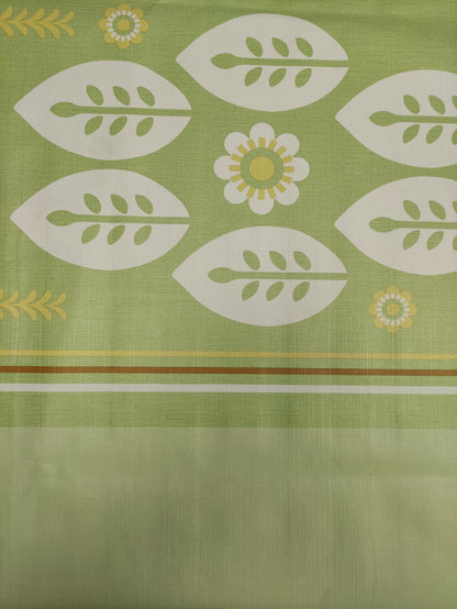 Mantel| Composicion Pvc| Base Poliester| Antimanchas| Mosaico Hoja