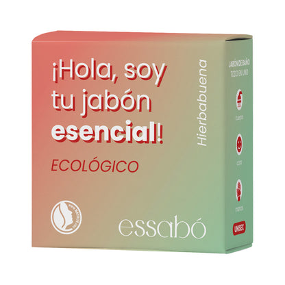 Jabón Sólido Ecológico Esencial Hierbabuena ESSABÓ 120 g
