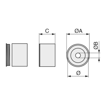 Cerradura Azbe 67e 36 Hz