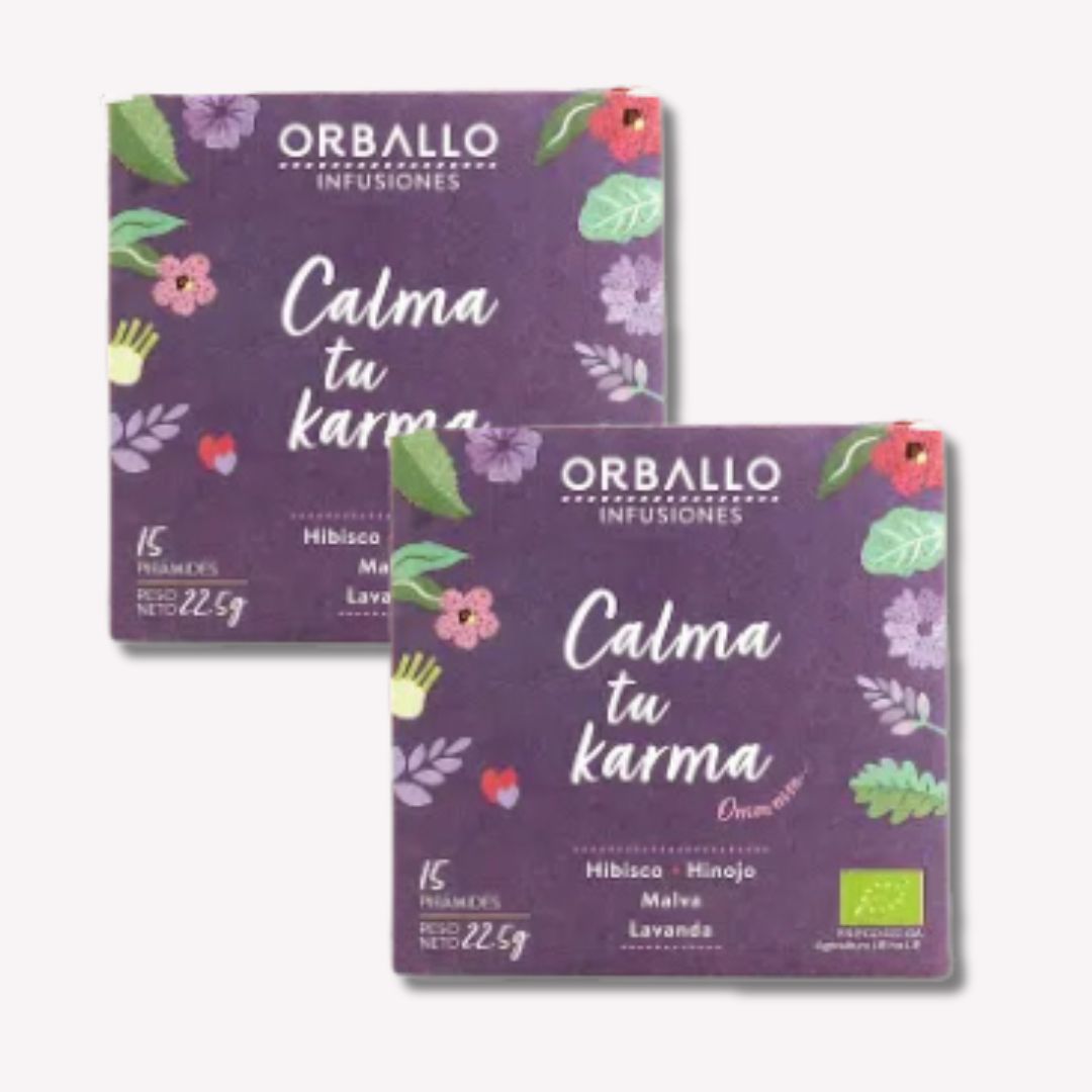 Infusión De Hibisco calma Tu Karma - Relajante - Pack X 2_0