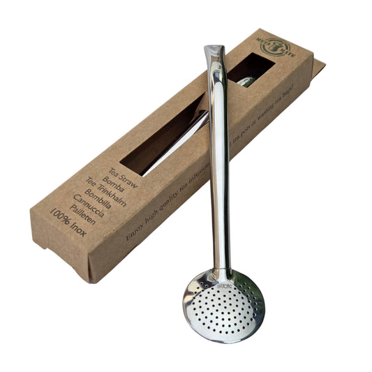 Bombilla Para Mate Inox Bortonaggio 16cm_0