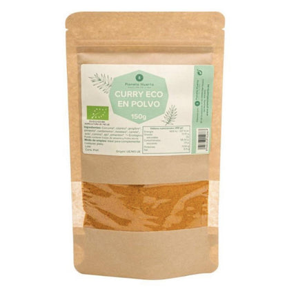 Curry en polvo ECO Planeta Huerto 100 g tarro de vidrio