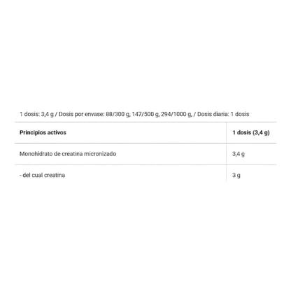 100% Creatine Monohydrate 500 Gr + ¡shaker Fitnesszone De Regalo!_1