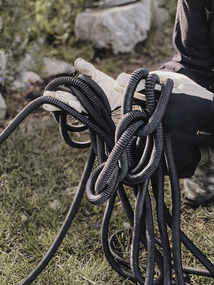 Manguera De Riego Deluxe - Negro, 15 M, Tejido, Látex, Se Expande Con El Agua._3