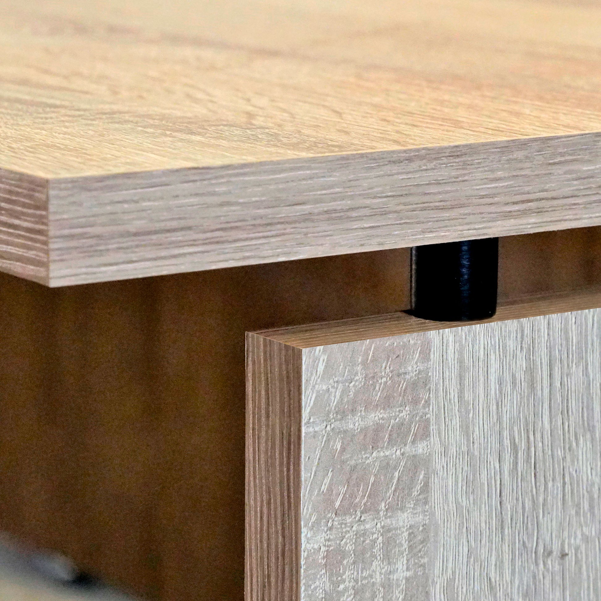 Escritorio, Mesa De Ordenador Oficina, Estudio 76 X 120 X 68 Cm, Despacho, Habitación, Desk, Briebe, Zenith, Madera