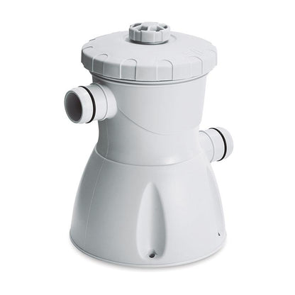 Piscina hinchable circular - 244x66 cm - con depuradora - 2.074 Litros