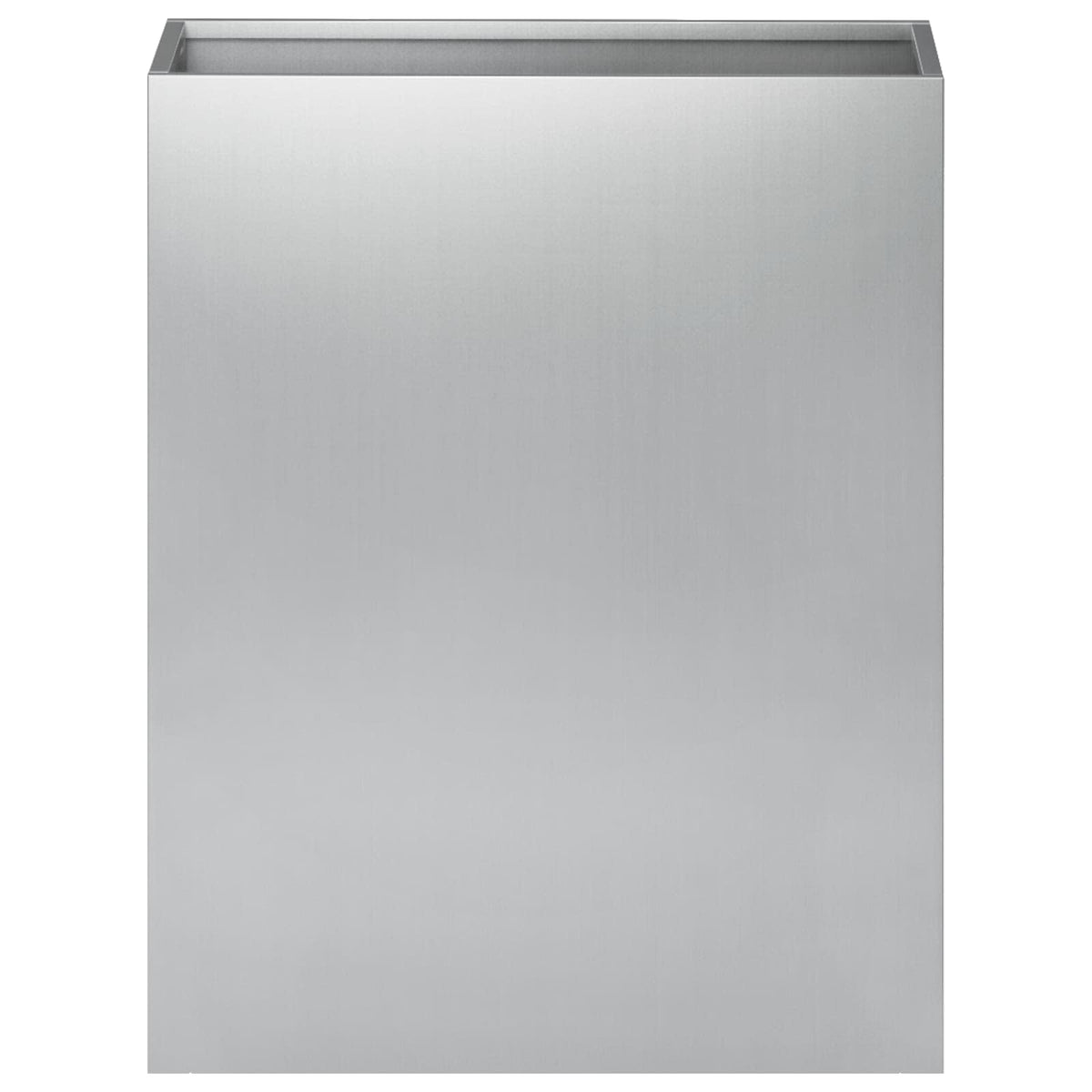 Macetero De Jardín Plateado 40 X 20 X 40 Cm Acero Galvanizado_2