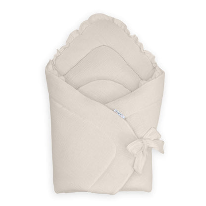 Saco Capazo 4 En 1 Muselina Beige