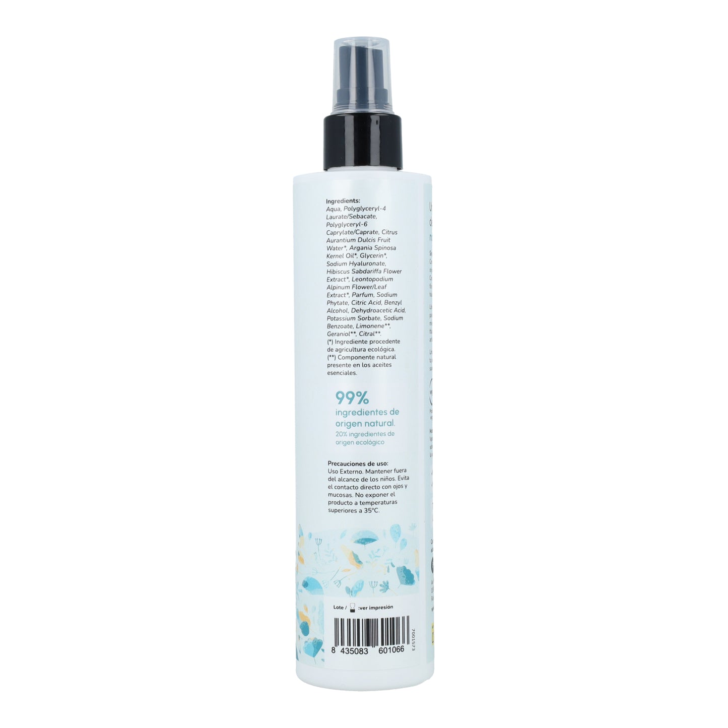 Pack hidratante facial + agua micelar Planeta Huerto