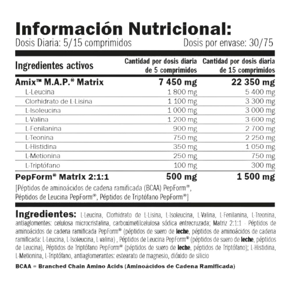 Map Muscle Amino Power 375 Tab_1