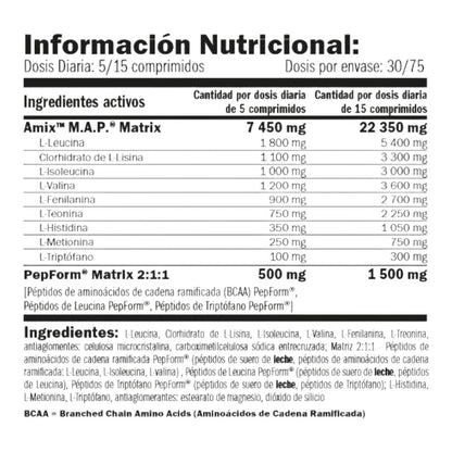 Map Muscle Amino Power 375 Tab_1