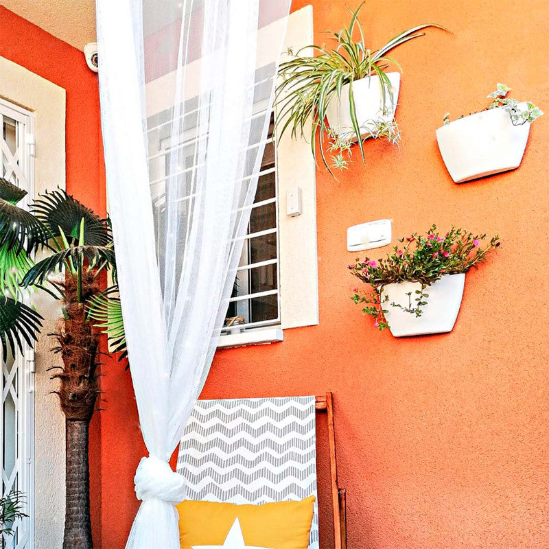 Jardín Vertical Modular Citysens Con Riego Automático De 3 Maceteros – Blanco, Polipropileno 100% Reciclado_3