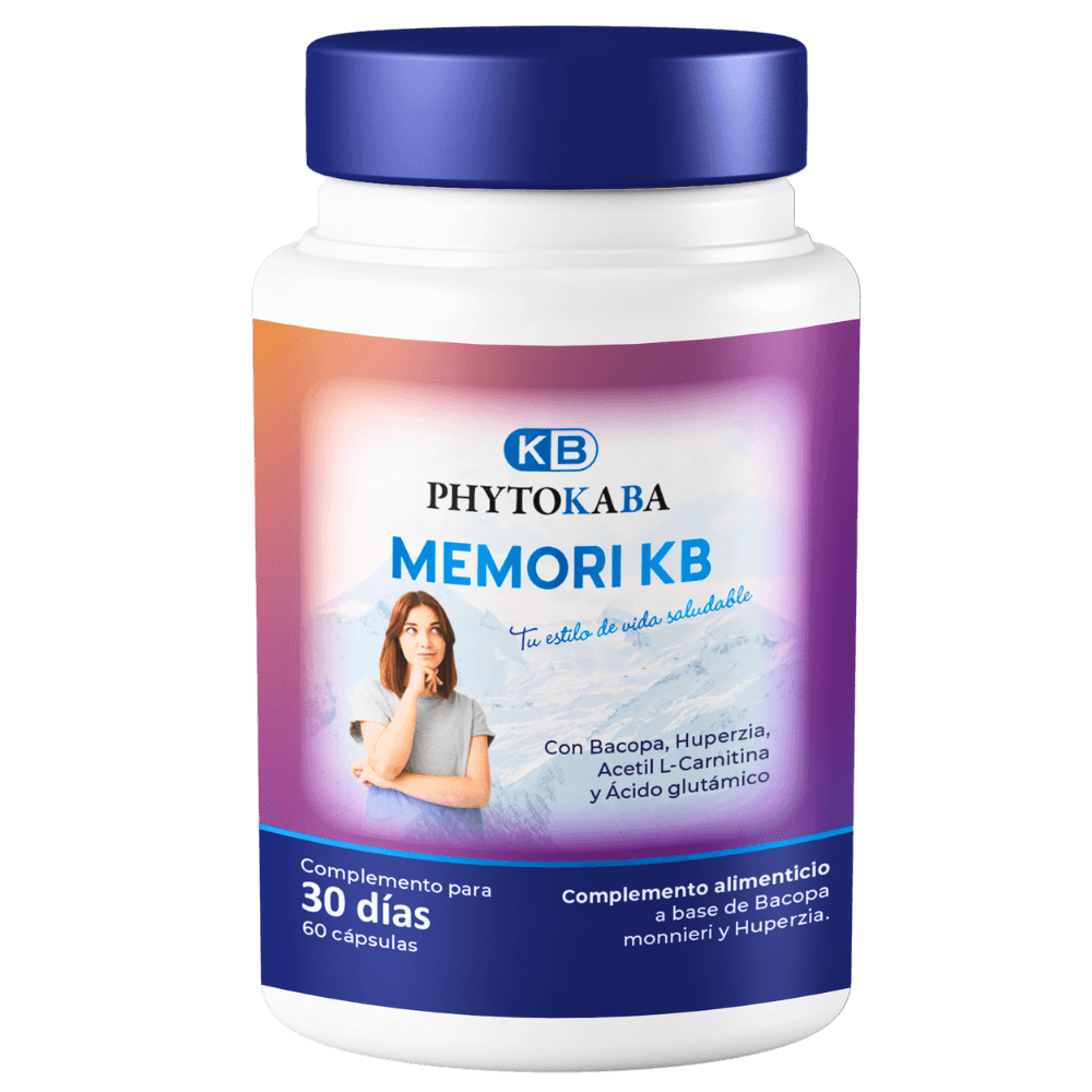 Memori Kb 60 Cápsulas Con Bacopa Y Huperzia. Cognitivo_0