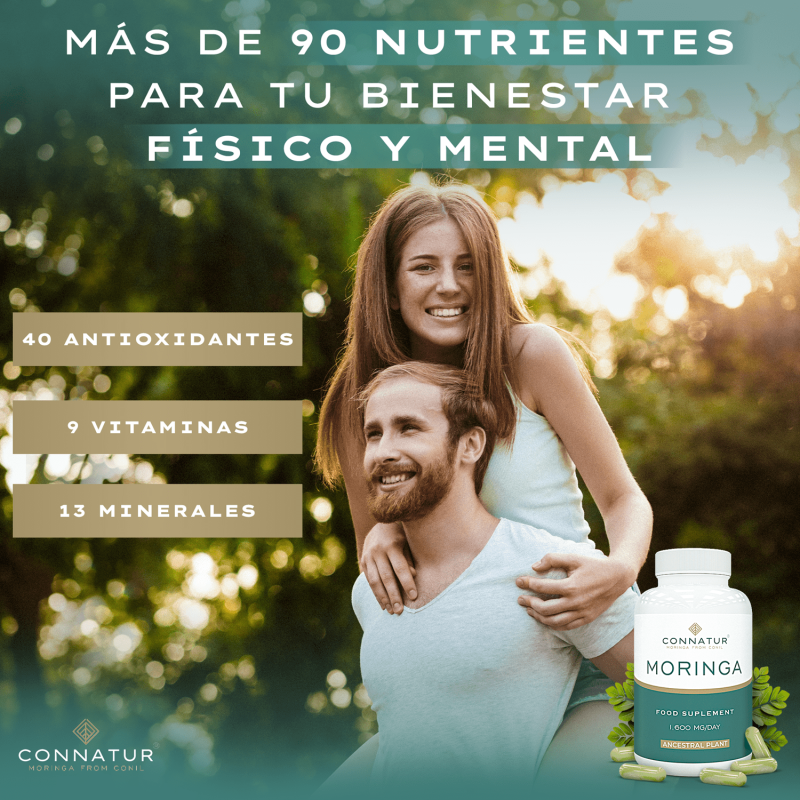 Moringa Oleifera Bio 120 Capsulas Connatur_3