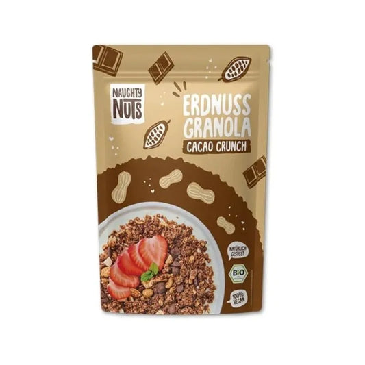 Granola Chocolate Y Cacahuetes Naughty Nuts 300g Bio_0