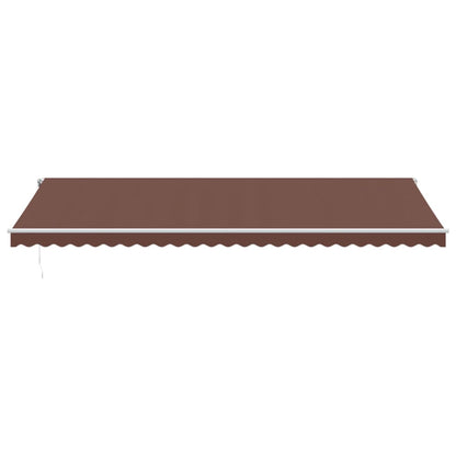 Toldo Retráctil Automático Marrón 600x350 Cm_2