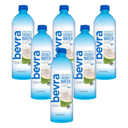 Pack 6 x Agua de Coco 100% BIO Bevra 1L