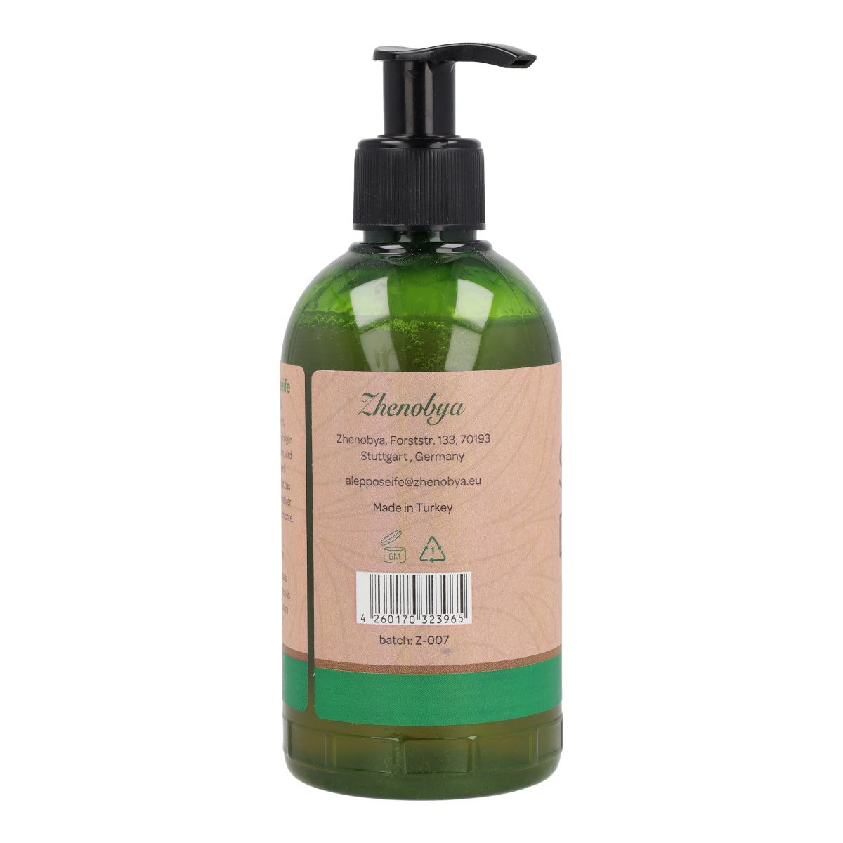 Jabón líquido de Alepo 5% Zhenobya 250 ml