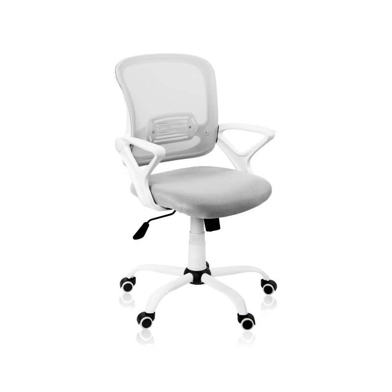 Silla De Oficina Brisa Tejido, Gris, 61 X 91–100 X 61cm_0