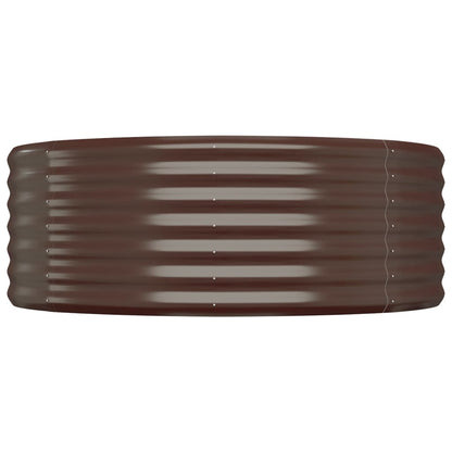 Jardinera Arriate Acero Galvanizado Marrón 507x100x36cm_3